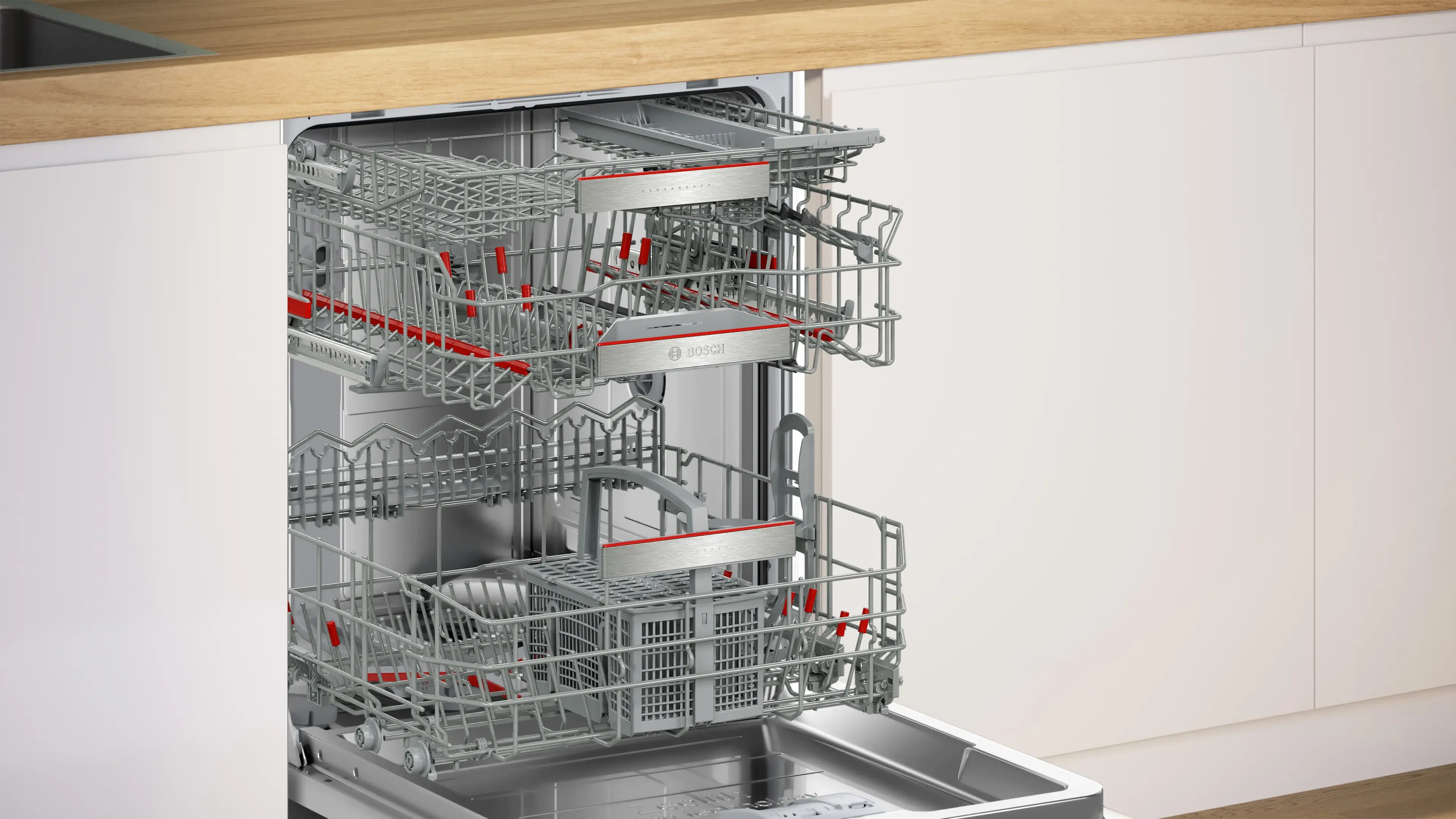 Máy rửa bát Âm Tủ SMI8ZDS81T - 14 bộ Châu Âu